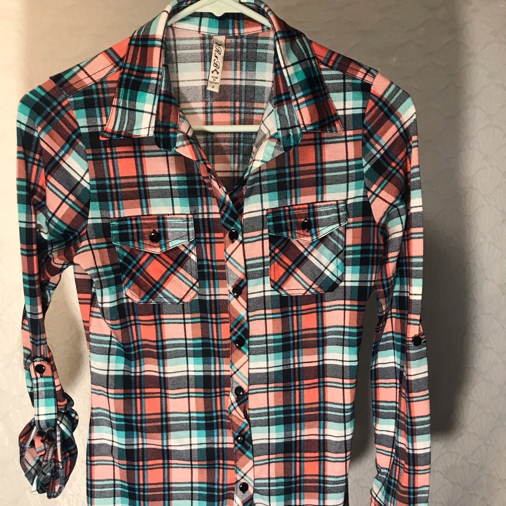 R N B Button up shirt